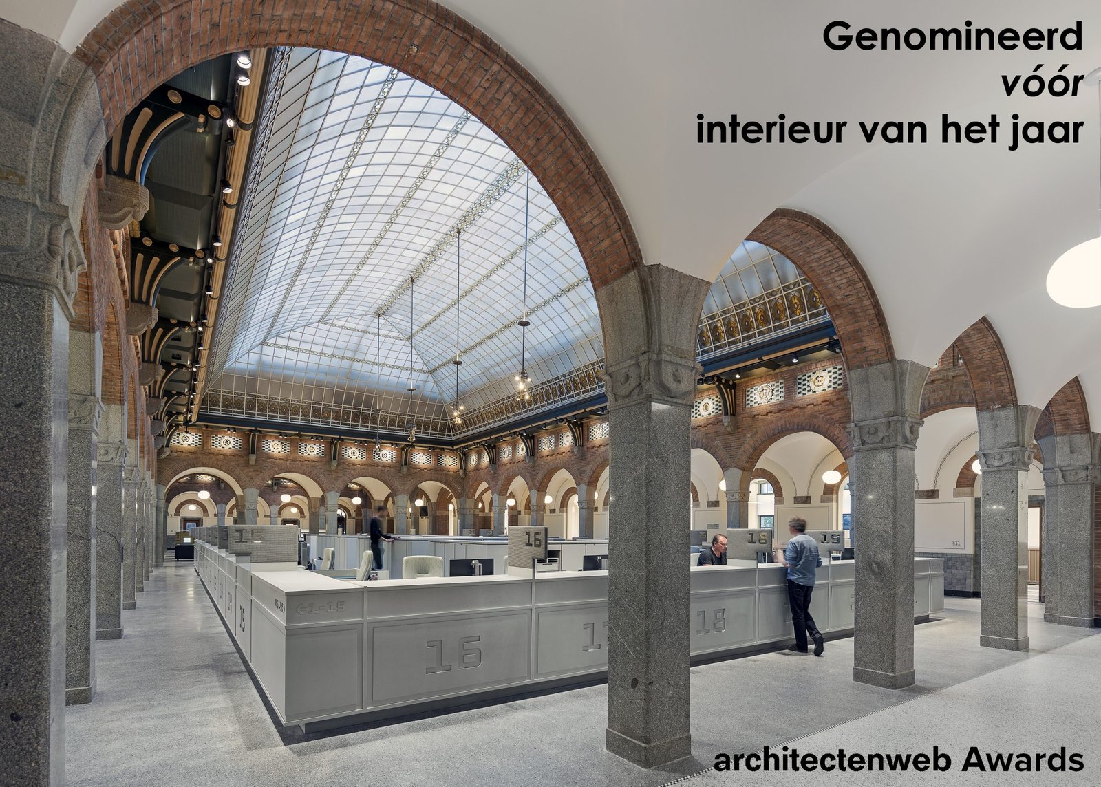 Stadswinkel Centrum, Stadhuis Rotterdam genomineerd voor “Interieur van het jaar”