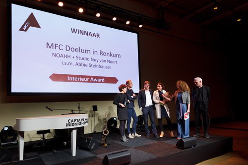 MFC Doelum winnaar van de ARC interieurprijs van Nederland en Belgie 2018